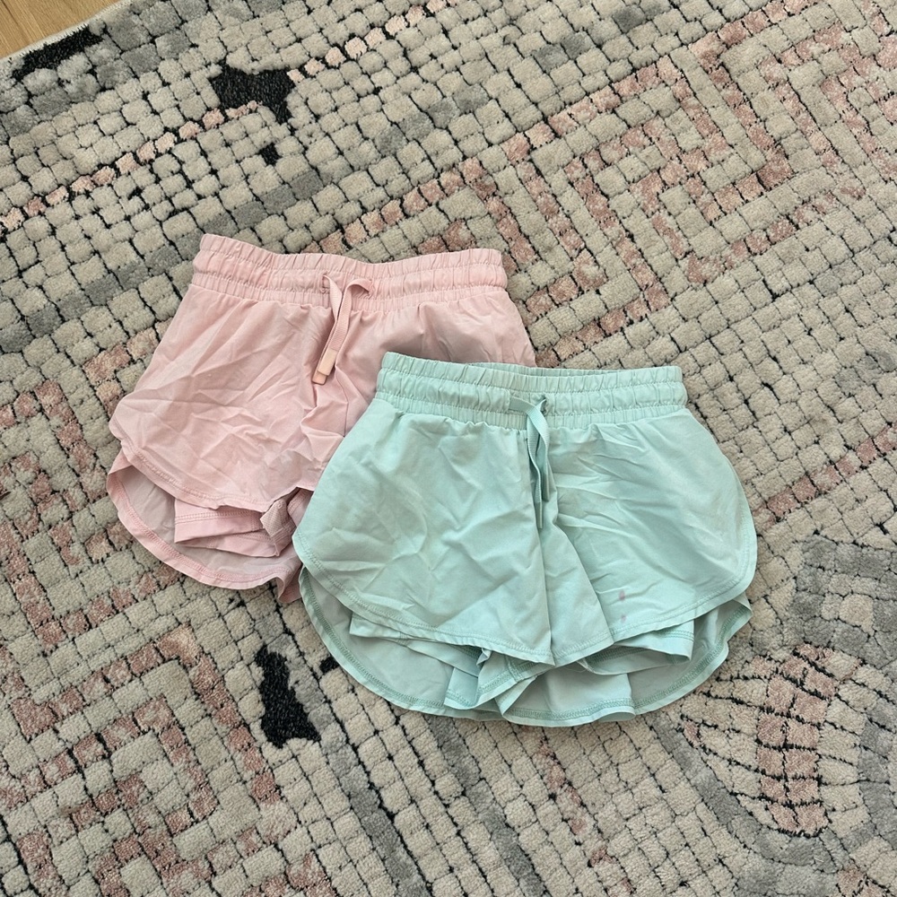 All in Motion Kids Shorts - Pink and Mint
